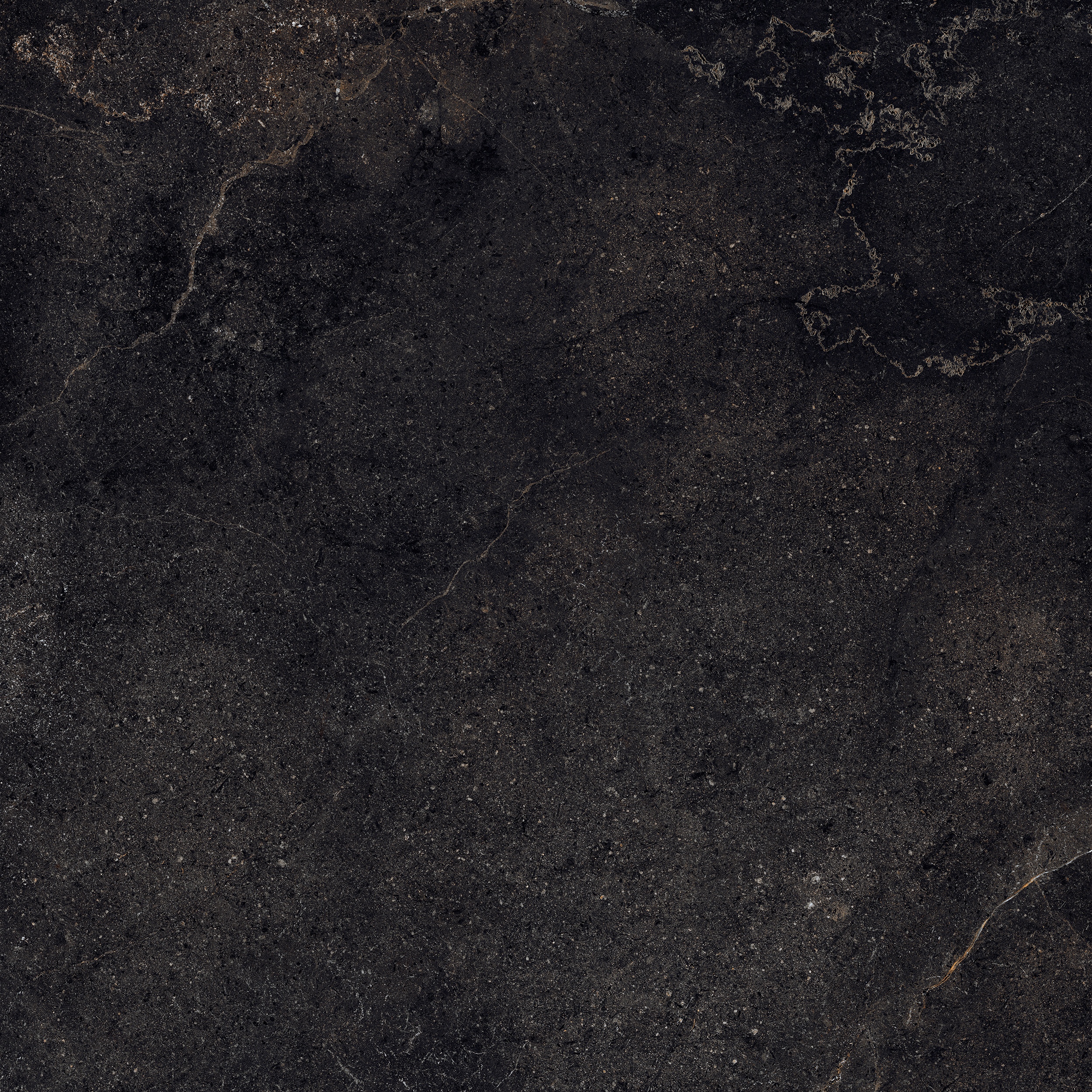 Fliese edle Steinoptik anthrazit schwarz 60x60 cm Noble Stone
